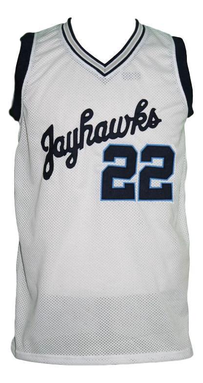 Andrew Wiggins Jersey #22 Custom College Basketball New Sewn White by My store basketball