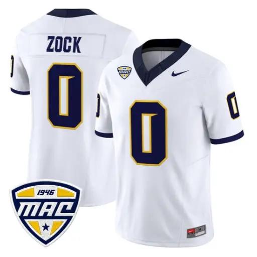 Andrew Zock Jersey #0 Toledo Rockets 2026 Vapor Limited All Stitched by My Store NCAA Football Jerseys
