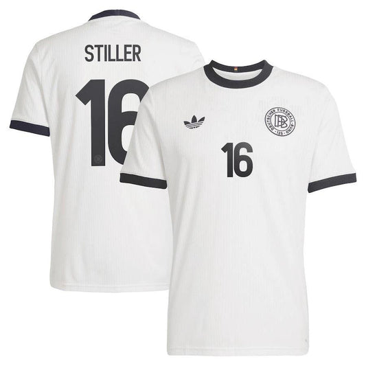 Angelo Stiller 16 Germany National Team 125th Anniversary Men Jersey – White by Soccer Jersey