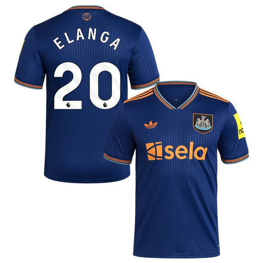 Anthony Elanga #20 Newcastle United 2025-26 Third Match Jersey – Navy by Soccer Jersey