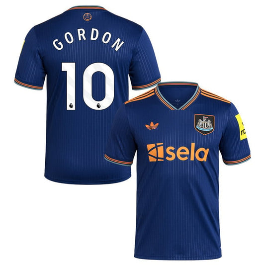Anthony Gordon #10 Newcastle United 2025-26 Third Match Jersey – Navy by Soccer Jersey