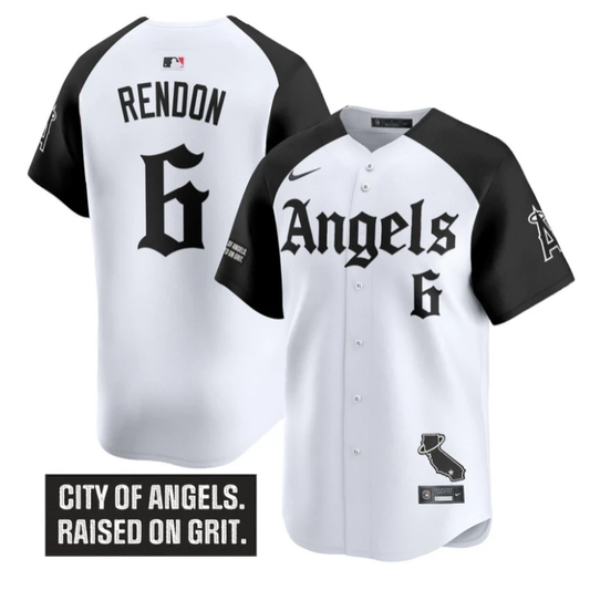 Anthony Rendon Jersey #6 Los Angeles Angels Gothic Halo Edition Stitched by My Store
