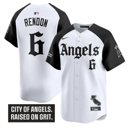 Anthony Rendon Jersey #6 Los Angeles Angels Gothic Halo Edition Stitched Alternate by My Store