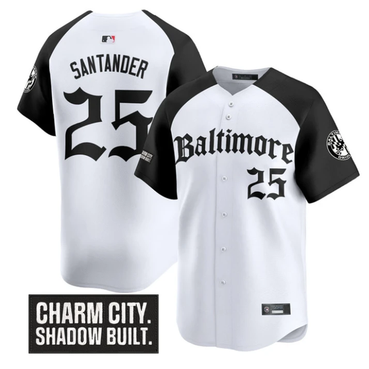 Anthony Santander Jersey #25 Baltimore Orioles Gothic Harbor Edition Alternate by My Store