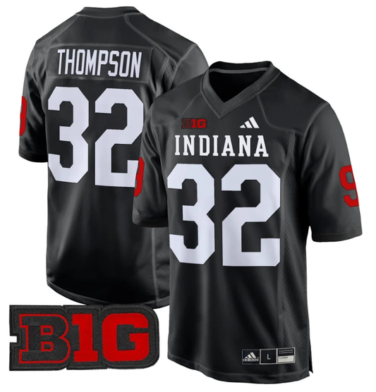 Anthony Thompson Jersey #32 Indiana Hoosiers 2024 Game V2 Football Black by My Store