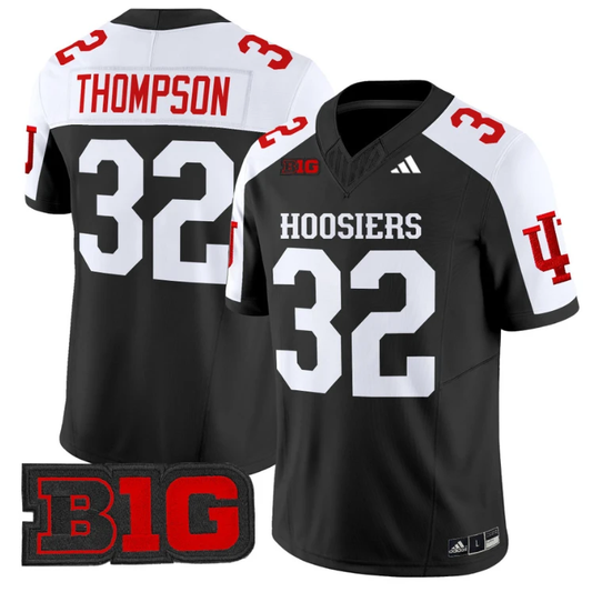Anthony Thompson Jersey #32 Indiana Hoosiers Vapor Limited Football Black Alternate by My Store