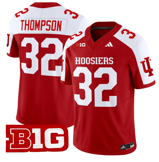 Anthony Thompson Jersey #32 Indiana Hoosiers Vapor Limited Football Crimson Alternate by My Store