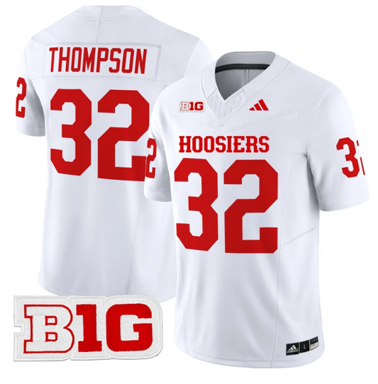 Anthony Thompson Jersey #32 Indiana Hoosiers Vapor Limited Football White by My Store