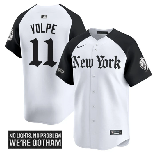 Anthony Volpe Jersey #11 New York Yankees Gothic Legacy Edition Vapor Premier Stitched Alternate by My Store