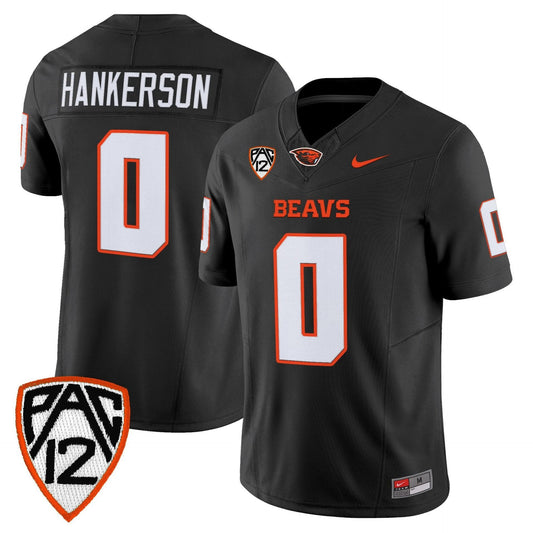 Anthony Hankerson Jersey #0 Oregon State Beavers 2025 Limited Stitched by My Store NCAA Football Jerseys