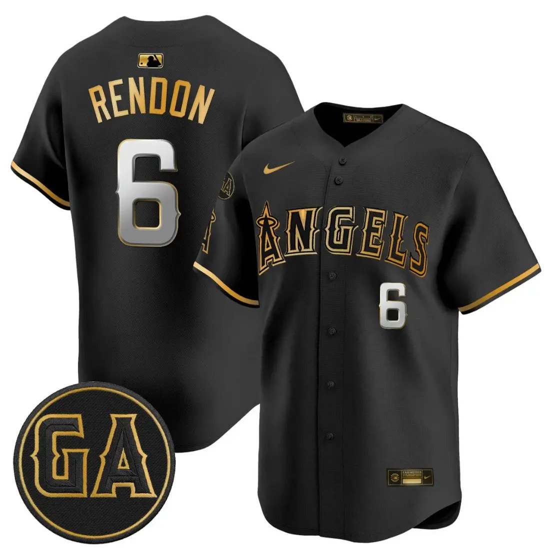 Anthony Rendon Jersey #6 Angels Garret Anderson Tribute Stitched by My Store
