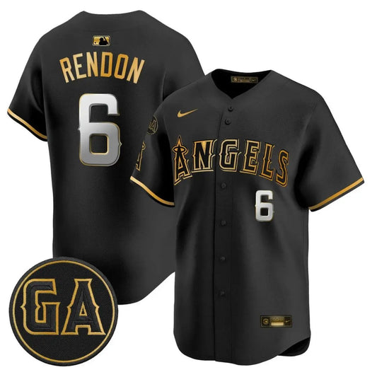 Anthony Rendon Jersey #6 Angels Garret Anderson Tribute Stitched by My Store