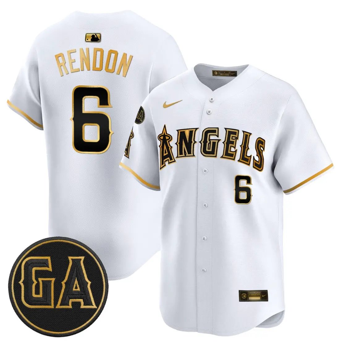 Anthony Rendon Jersey #6 Angels Garret Anderson Tribute Stitched by My Store