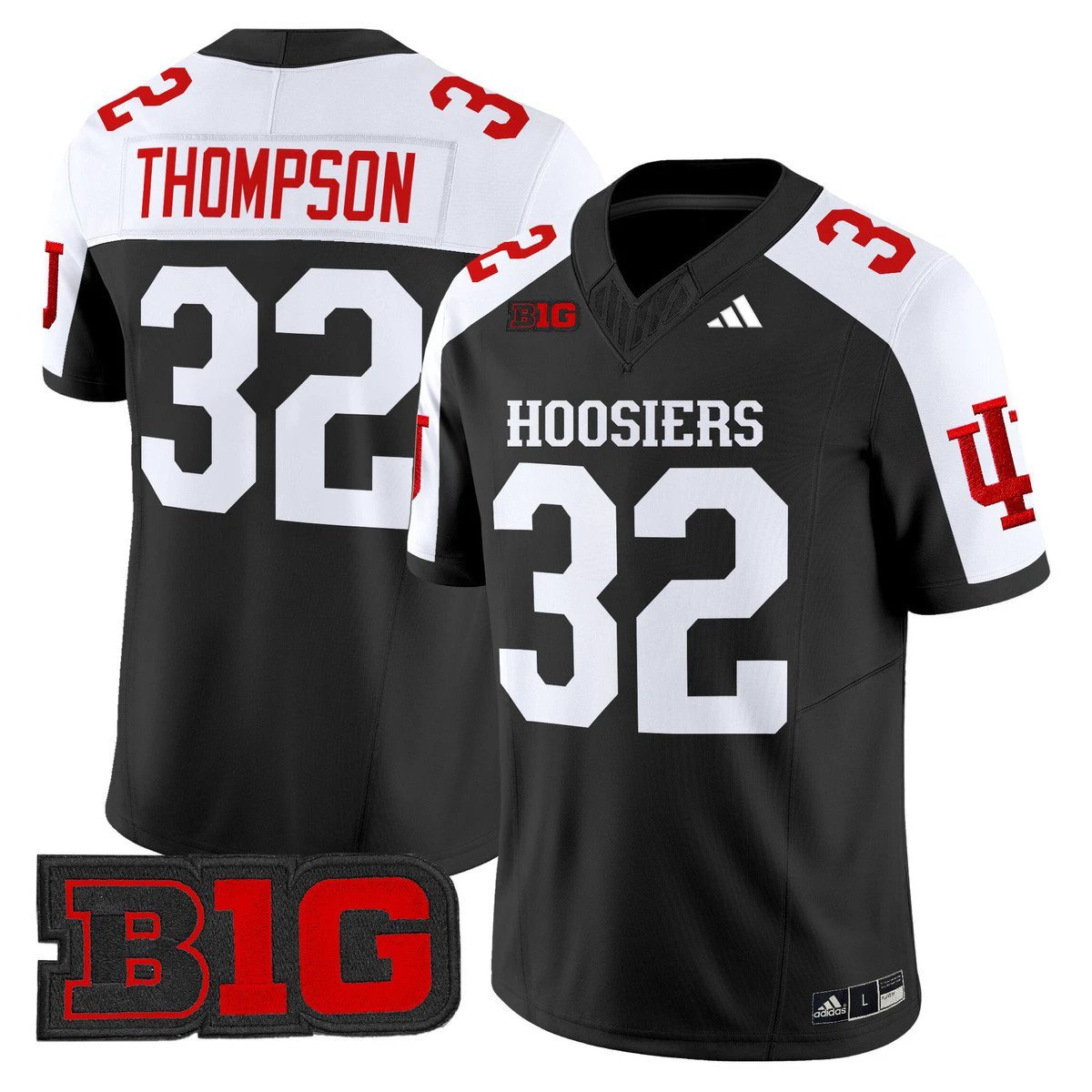 Anthony Thompson Jersey #32 Indiana Hoosiers 2025 Limited Stitched by My Store NCAA Football Jerseys