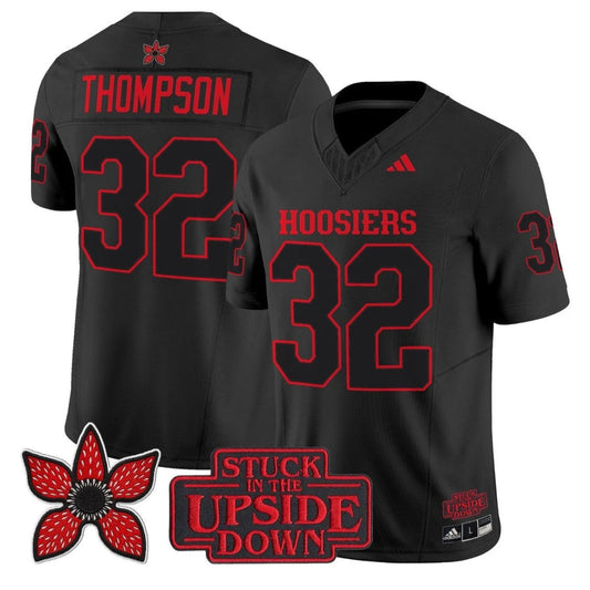 Anthony Thompson Jersey #32 Indiana Hoosiers Stranger Things Edition Stitched by My Store NCAA Football Jerseys