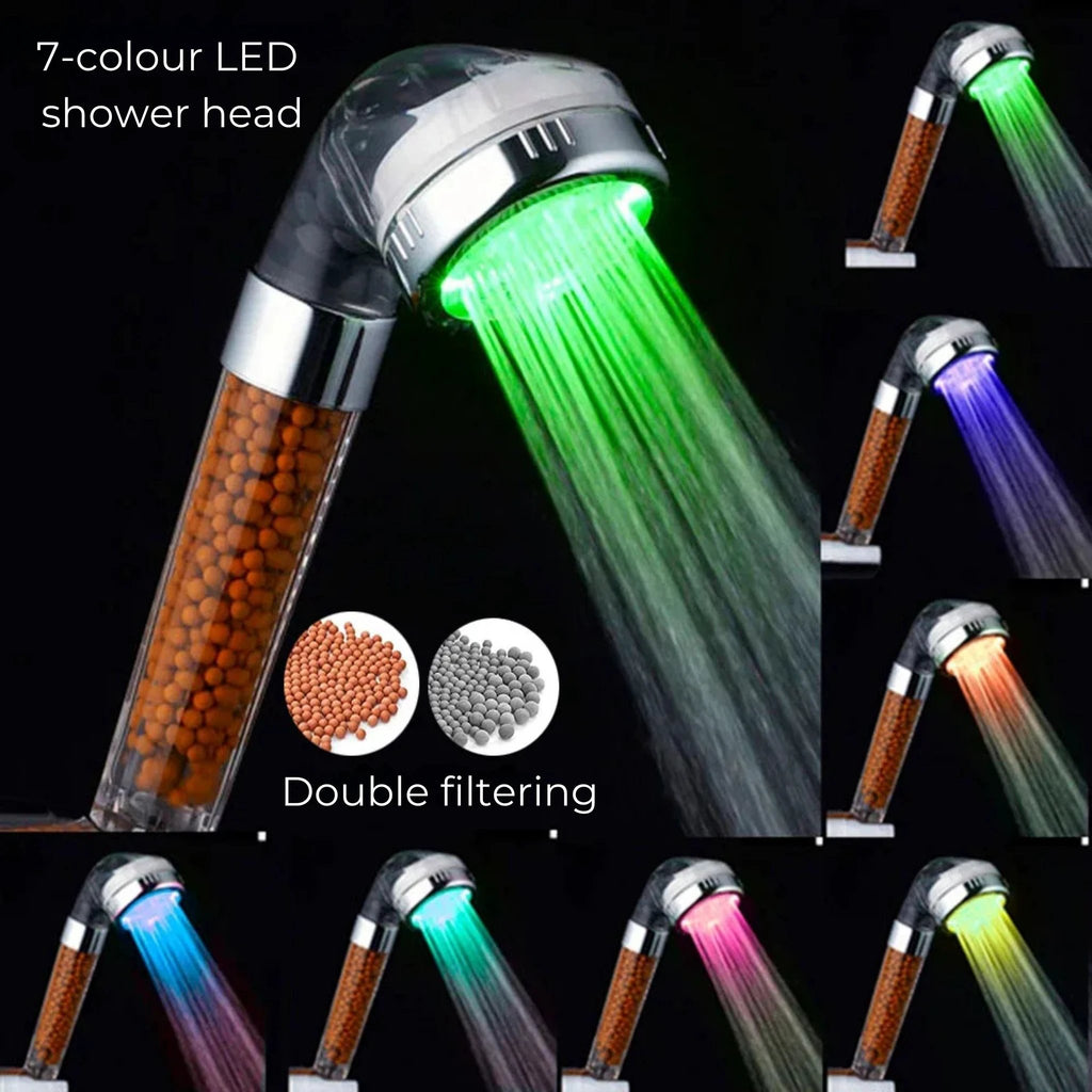 AquaBoost | High‑Pressure Handheld Shower Head – Pressure‑Boost Spray – Low‑Pressure Bowlift by Bowlift