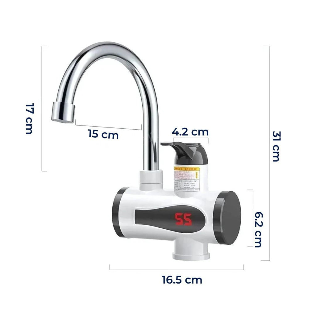 AquaSwift | Instant Hot Water Tap – Tankless Design – Compact Energy-Efficient Unit – Ideal for Kitchens & Bathrooms Bowlift by Bowlift