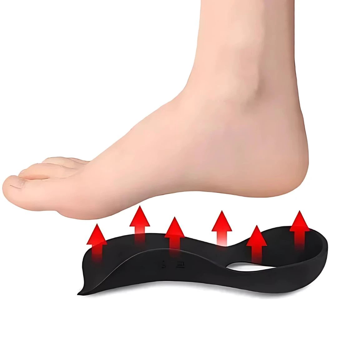 ArchEase Shoe Inserts for Flat Feet | Shoe Insole for Plantar Fasciitis - Foot Arch Support Insole - Foot Cushioning Bowlift by Bowlift