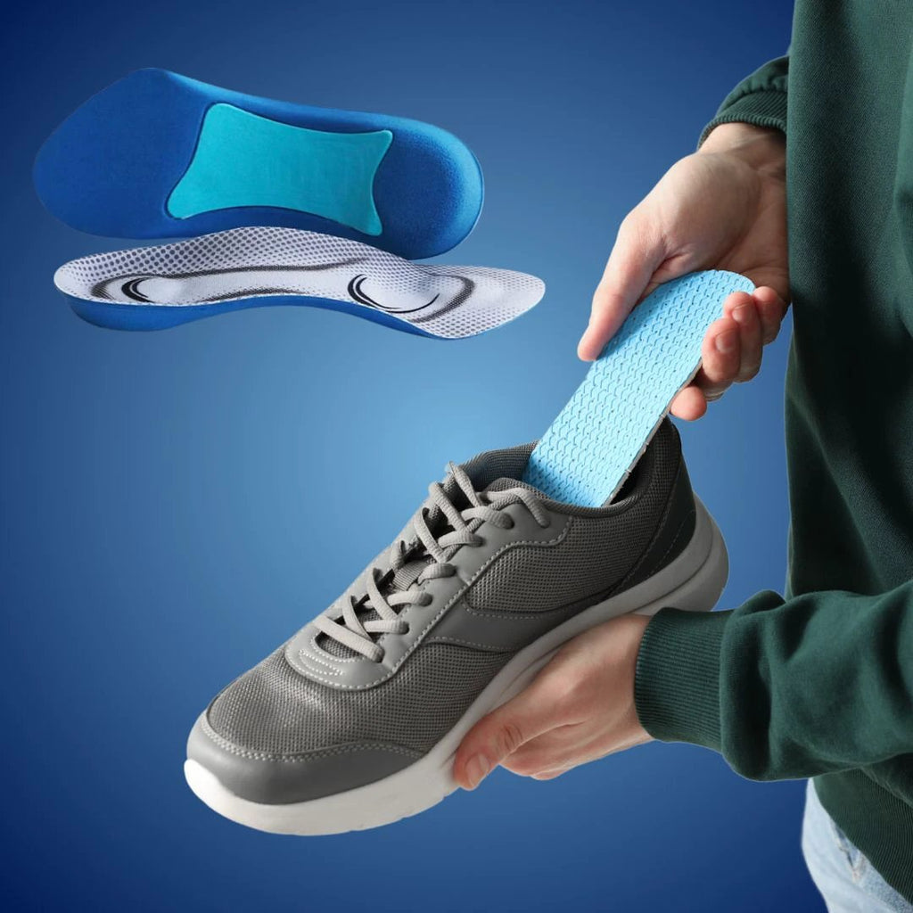 ArchEase Shoe Inserts for Hollow Foot | Arch Support and Cushioning - for Pain Relief and Comfort in High Arches Bowlift by Bowlift