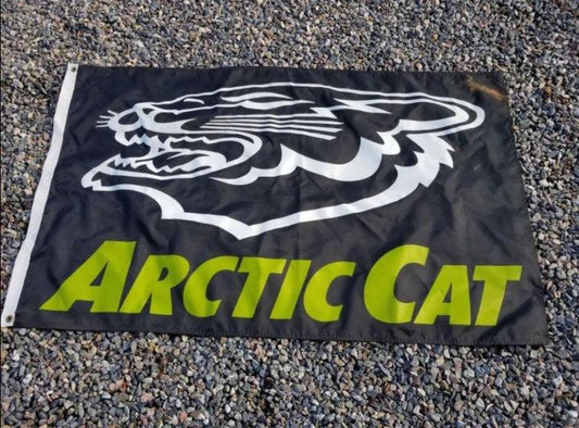 Arctic Cat Team Flag 3X5 Ft Polyester Banner USA 90x150cm by flagsjustdoit