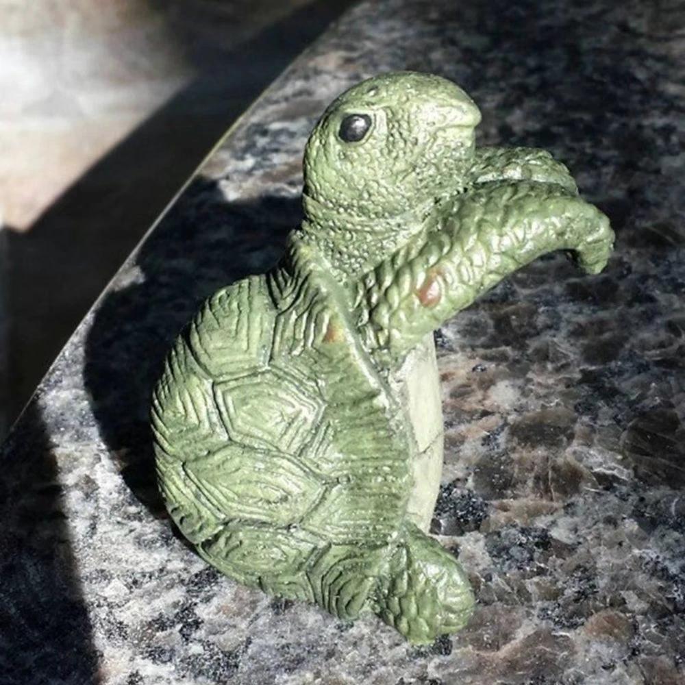 Arden Hanging Turtle Resin Pot Ornament by Casa & Beyond