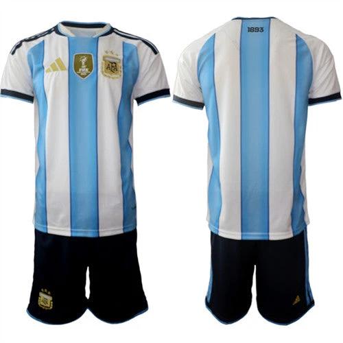 Argentina Blank Jersey National Team x World Cup 2026 Home White On Field Soccer by Soccer Jersey