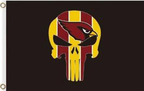 Arizona Cardinals Digital Black Flag 3X5 Ft Polyester Banner USA 90x150cm by flagsjustdoit