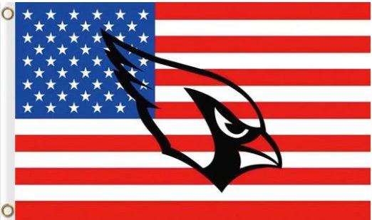 Arizona Cardinals US Flag 3X5 Ft Polyester Banner USA 90x150cm by flagsjustdoit