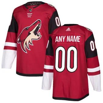 Arizona Coyotes Maroon Custom Jersey by Hockey David