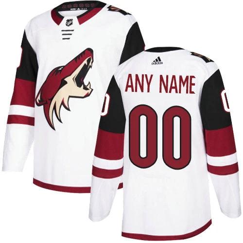 Arizona Coyotes NHL White Customized Jersey by Hockey David