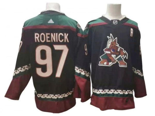 Arizona Coyotes #97 Jeremy Roenick Black Alternate Jersey by Hockey David