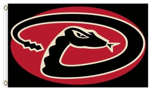 Arizona Diamondbacks Baseball Club flag 3X5Ft Banner USA Polyester with Brass Grommets by flagsjustdoit