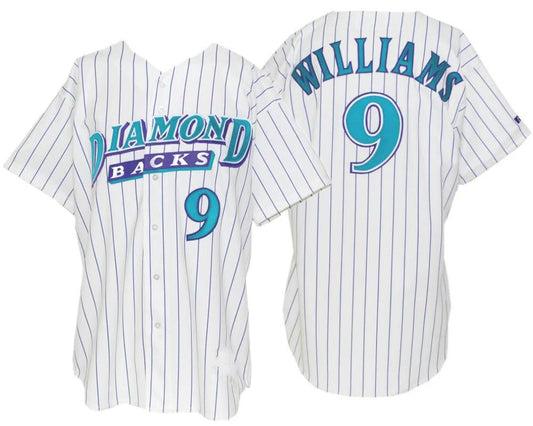 Arizona Diamondbacks Matt Williams White 1998 Throwback Jersey by My Store