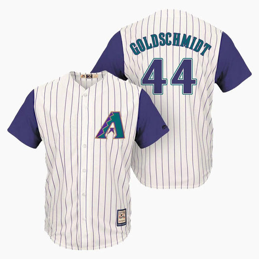 Arizona Diamondbacks Paul Goldschmidt Cream Throwback Jersey by My Store