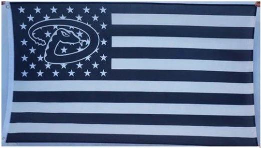 Arizona Diamondbacks US flag 3X5Ft Banner USA Polyester with Brass Grommets by flagsjustdoit