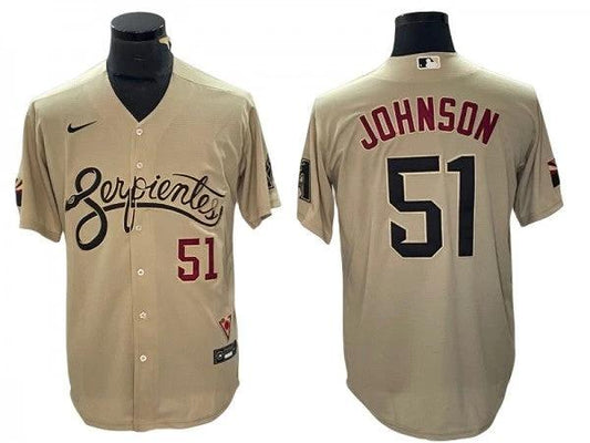 Arizona Diamondbacks #51 Randy Johnson City Connect Retired Player Jersey by My Store