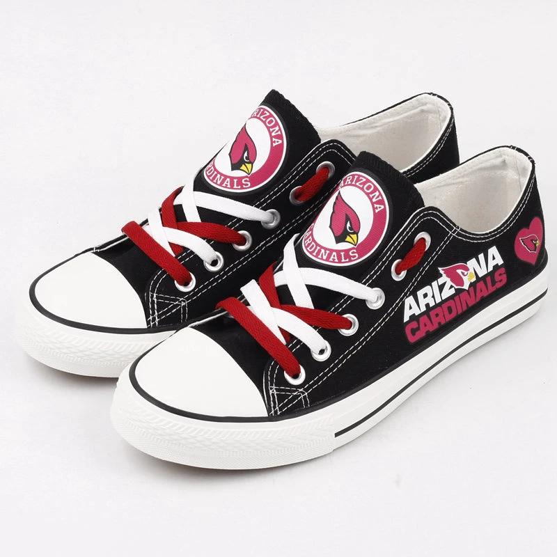Arizona Cardinals Low Top Canvas Sport Sneakers Shoes For Men Women Fans by Crocs