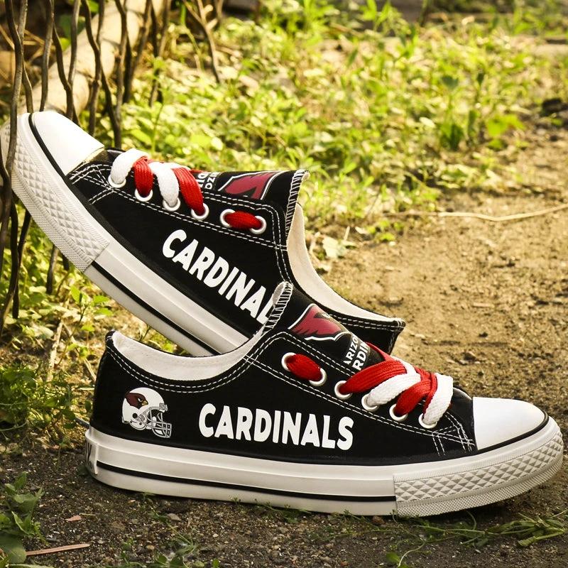 Arizona Cardinals Low Top Canvas Sport Sneakers Shoes For Men Women Fans by Crocs