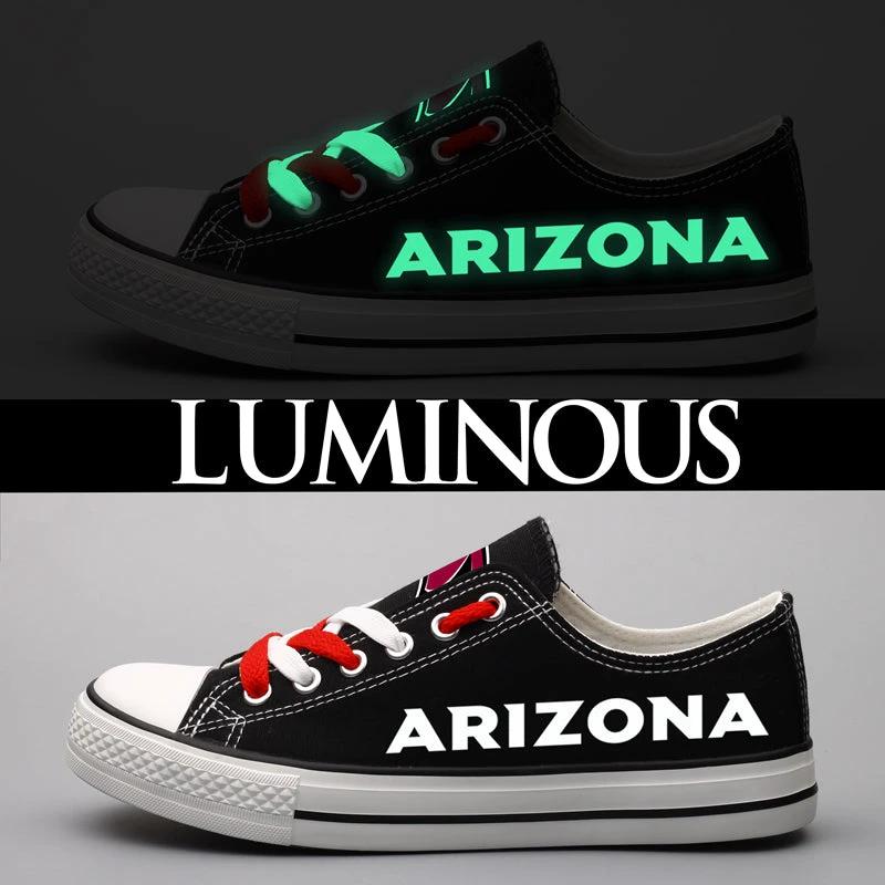 Arizona Cardinals Low Top Canvas Sport Sneakers Shoes For Men Women Fans by Crocs