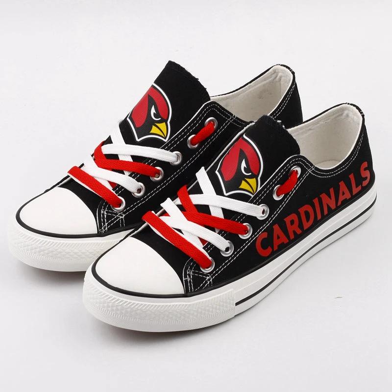 Arizona Cardinals Low Top Canvas Sport Sneakers Shoes For Men Women Fans by Crocs