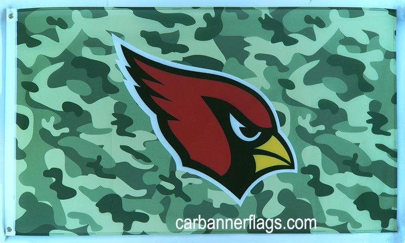Arizona Cardinals Flag-3x5FT NFL Arizona Cardinals Banner-100% polyester-Camouflage-Gloves-Shine-Stripes by flagsshop