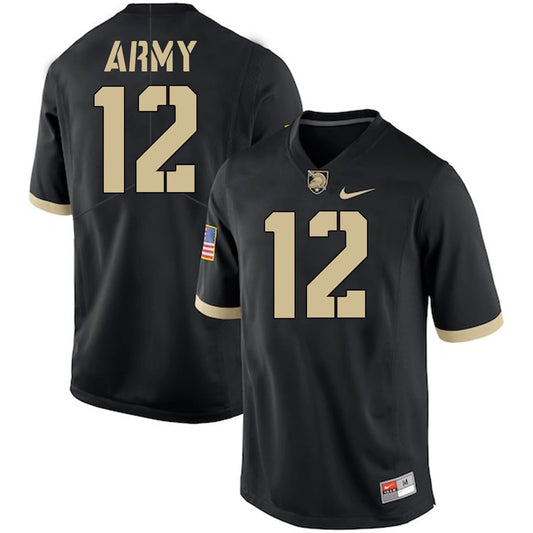 Army Black Knights #12 Army Jr NCAA College Football Jersey by My Store