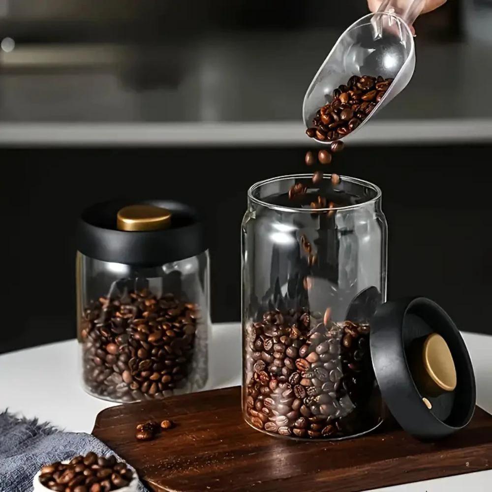 Aroma Vaccum Coffee Canister by Casa & Beyond