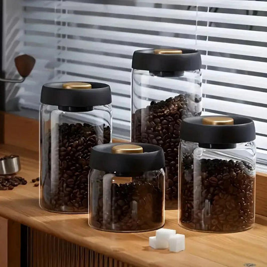 Aroma Vaccum Coffee Canister by Casa & Beyond