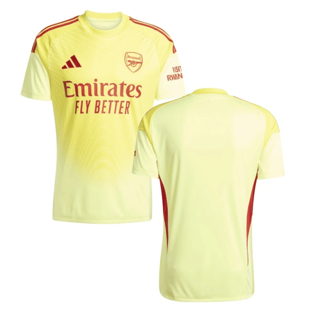 Arsenal 2025-26 Home Goalkeeper Match Jersey – Yellow by Soccer Jersey