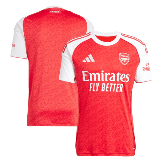 Arsenal 2025-26 Home Jersey – Red by Soccer Jersey