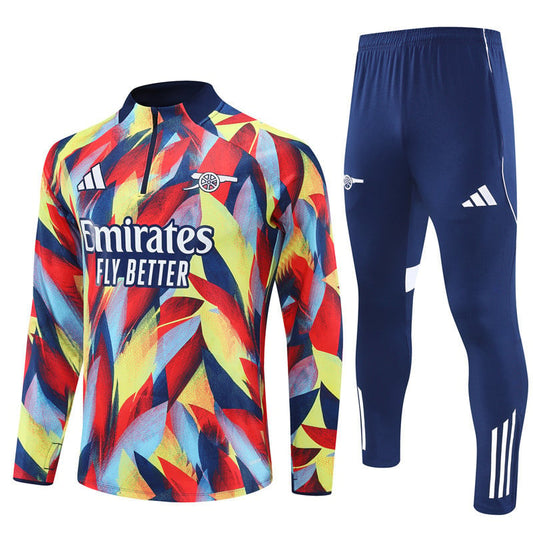 Arsenal 2025-26 Soccer Training Set – Bold Flame Pattern by Soccer Jersey
