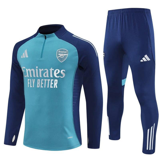 Arsenal 2025-26 Soccer Training Set – Cool Teal by Soccer Jersey