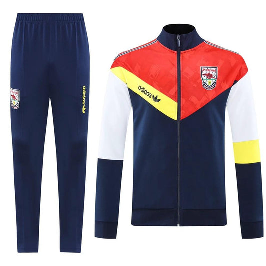 Arsenal 2025-26 Soccer Training Set – Navy Red Retro by Soccer Jersey