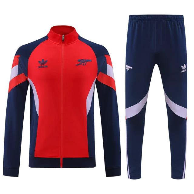 Arsenal 2025-26 Soccer Training Set – Red and Navy by Soccer Jersey